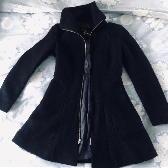 Guess | Wool | Fit & Flare | Winter Coat - Picture 1 of 6